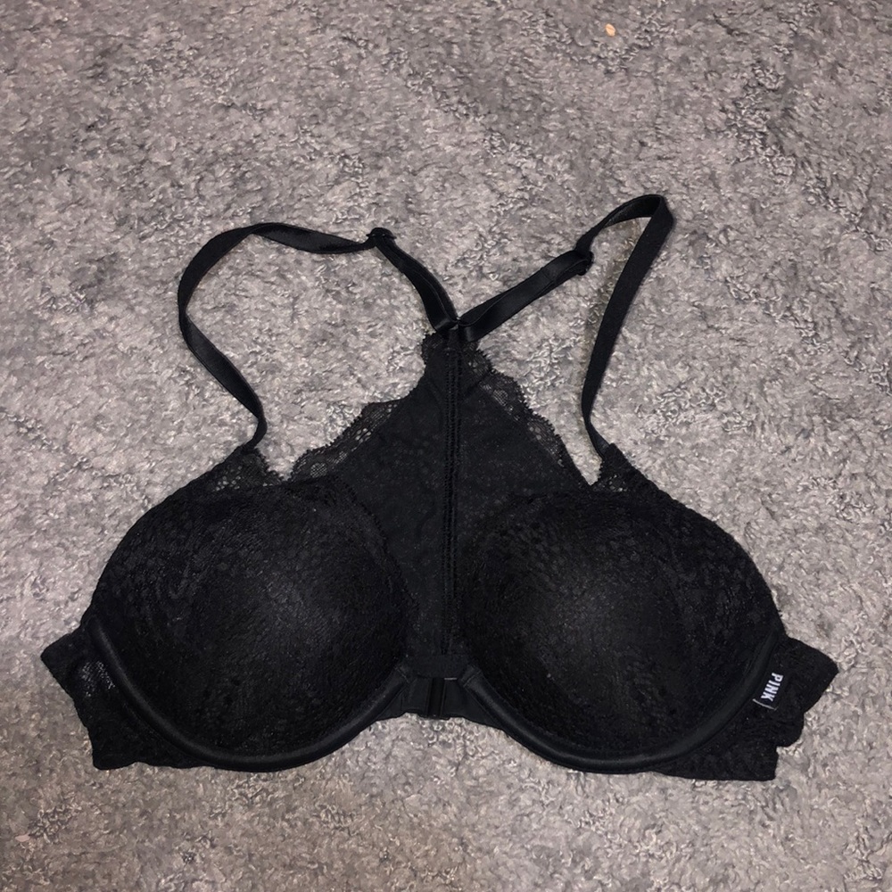 Black lace Bralette Victoria Secret PINK